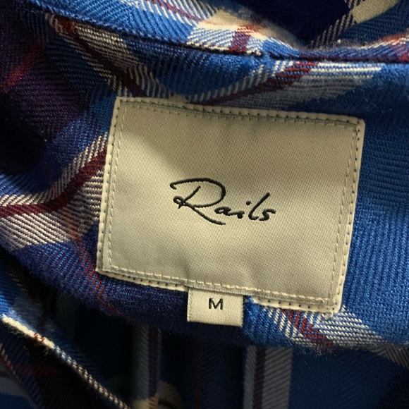 Rails short sleeve plaid shirt - Picture 2 of 2